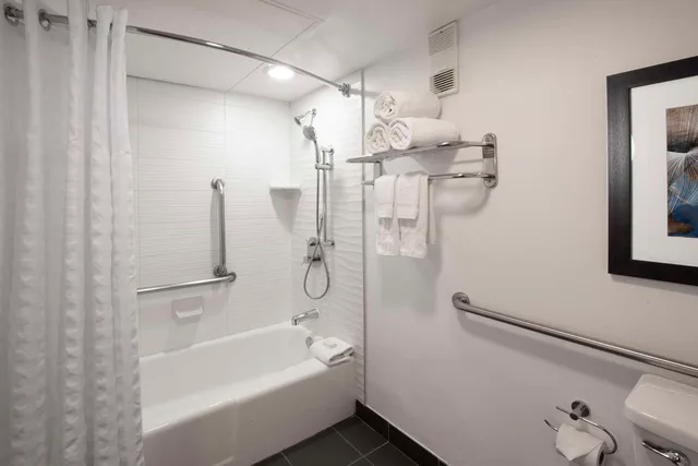 جناح بسرير كينج بحوض استحمام لذوي الإعاقة، The Signature Suites 4/5