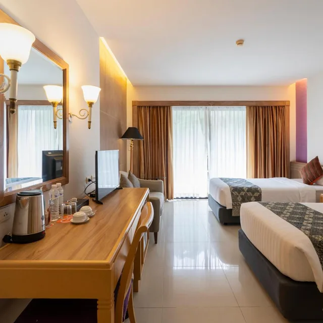 غرفة سوبيريور بسرير مزدوج أو سريرين منفصلين، Tinidee Golf Resort At Phuket 2/10