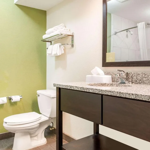 جناح بسرير كينج مع أريكة بحوض جاكوزي، Sleep Inn & Suites Columbus South 6/8