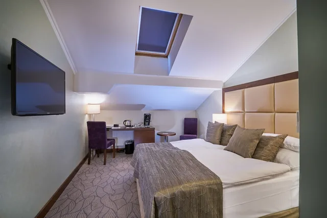 Standard, Double Bed, Attic، Kosher Hotel KING DAVID Prague 1/8