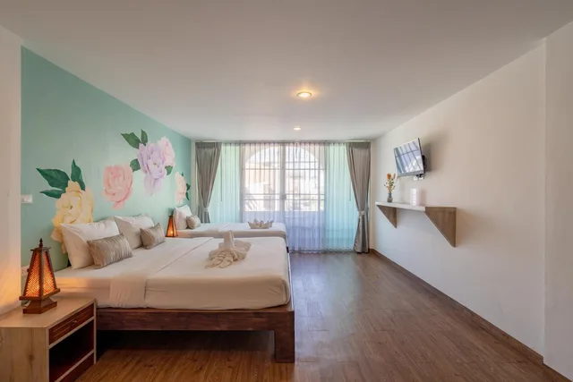 غرفة ديلوكس ثلاثية، B House Chiangmai Hotel 5/10