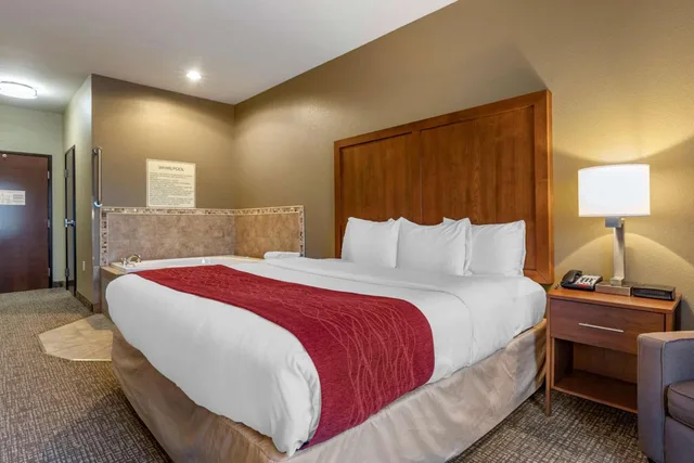 غرفة سوبيريور بسرير كينج، Comfort Inn & Suites Russellville I-40 1/3
