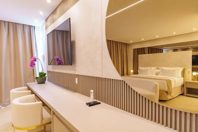 Romantic, Suite, Queen Bed, Resort View, Bathtub، Pousada Apple House Paraty 5/6