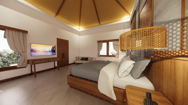 1 Bedroom, Signature, Suite, Twin Beds, Bathtub, Garden Area، Tonys Villas and Resort Seminyak Bali 2/10
