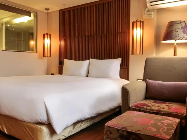 غرفة كلاسيكية بسرير مزدوج، Guide Hotel Taipei Bade 3/10