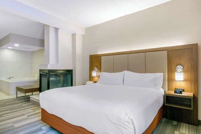 جناح بسرير كينج بحوض جاكوزي، Holiday Inn Express Hotel Stes Mt Arlington Rockaway Area 4/10