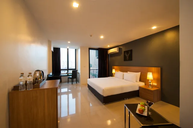 غرفة ديلوكس بسرير مزدوج، Marigold Sukhumvit 1/2