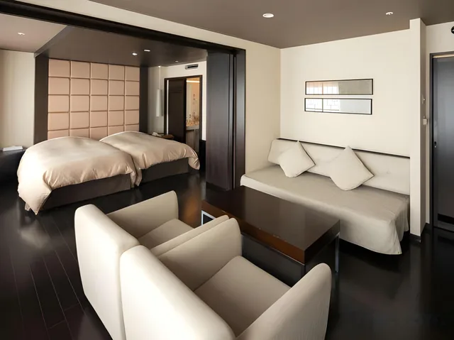 غرفة ديلوكس بسريرين منفصلين، Sapporo Kitahiroshima Classe Hotel 1/2