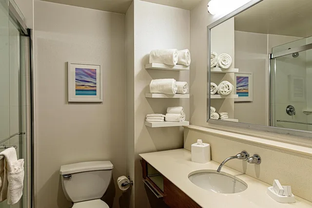 جناح بسرير كينج مع أريكة بمطبخ صغير، Hampton Inn Charleston Daniel Island 5/9