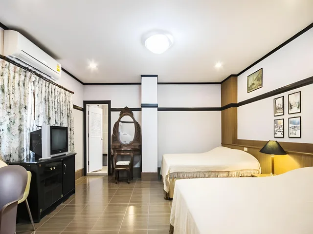 غرفة قياسية بسرير مزدوج، Numsin Hotel 2/2