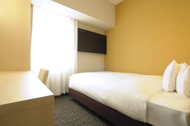 غرفة مفردة بسرير مزدوج، AB Hotel Omihachiman 1/1