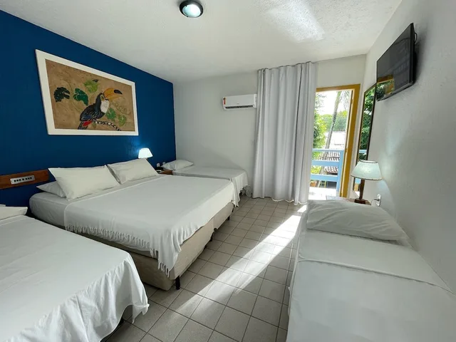 Superior, Quintuple, 1 Double and 3 Single Beds، Hotel Estalagem Porto Seguro 3/10