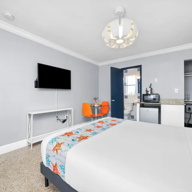 غرفة بسرير كوين لذوي الإعاقة، Hollywood Beach Suites Hostel Hotel 5/7