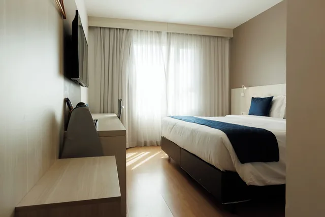 غرفة ديلوكس بسرير كوين، eSuites Belo Horizonte Minascasa 1/5