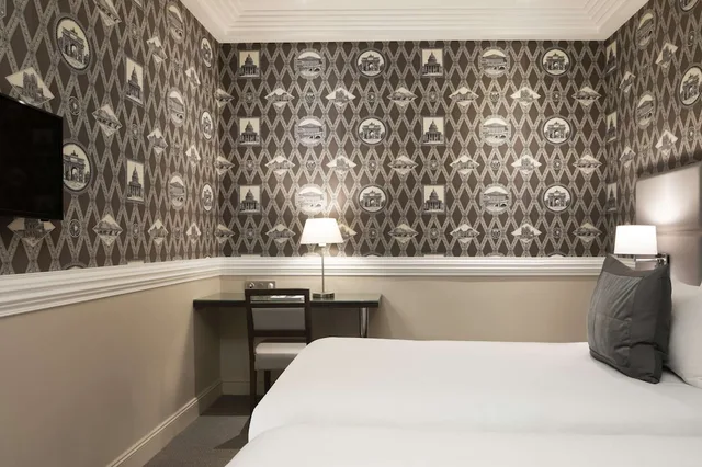 غرفة بسريرين منفصلين، Elysees Hotel 6/7