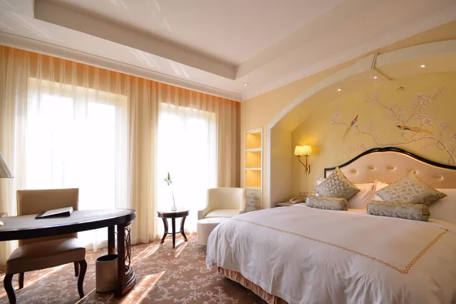 غرفة بزنس ديلوكس بسرير كوين، Urban Island Hotel Shanghai 1/3