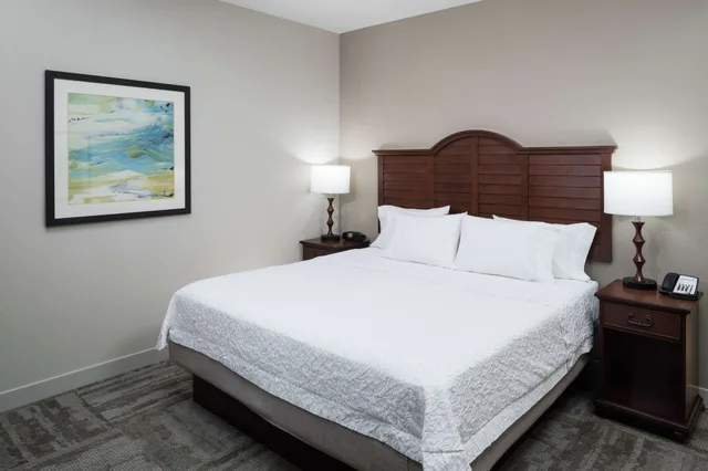 استوديو بسرير كينج مع أريكة بمطبخ صغير لذوي الإعاقة، Hampton Inn New Smyrna Beach 3/9