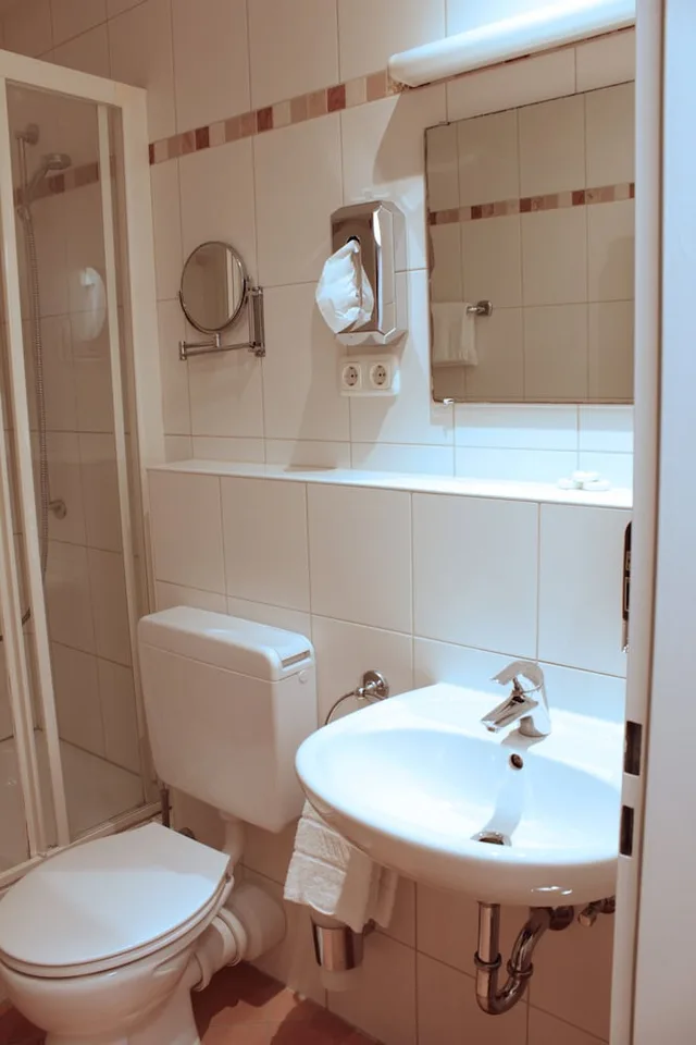 غرفة اقتصادية بسريرين منفصلين، Isar City Hotel 6/8