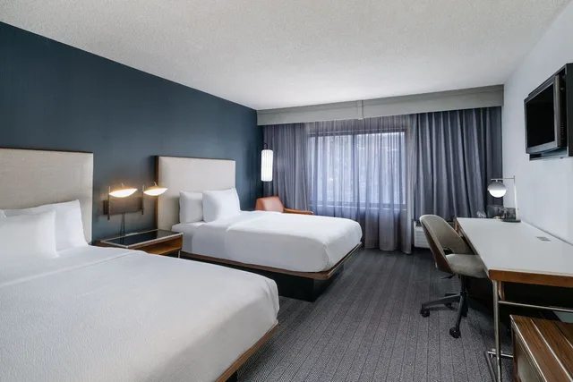 Room, 2 Queen Beds, Accessible, Courtyard By Marriott Salt Lake City Airport 1/5