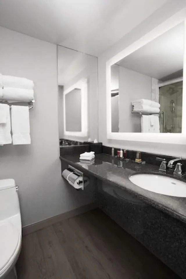 غرفة بريميير بسرير كينج بإطلالة، Niagara Falls Marriott on The Falls 4/5