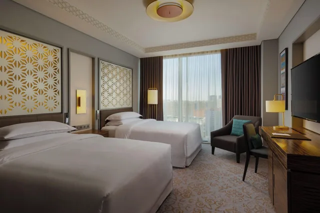 غرفة ديلوكس بسرير مزدوج، Sheraton Astana Hotel 2/10