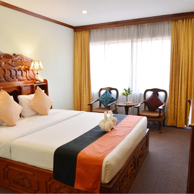 غرفة ديلوكس بسرير مزدوج، ANGKOR HOTEL 6/10