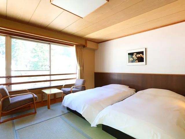 Compact, Twin Beds, Ryokan Sakaya 1/4