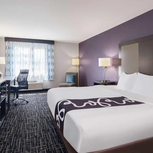 Room, King Bed, Jetted Tub, La Quinta Inn And Suites By Wyndham Pocatello 1/9