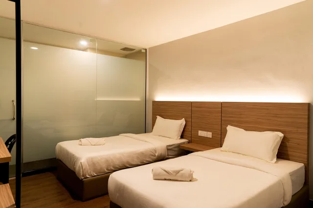 غرفة سوبيريور بسريرين منفصلين، RM Hotel Muar 4/4
