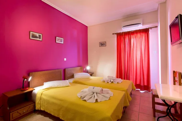 غرفة اقتصادية بسرير مزدوج أو سريرين منفصلين، Aktaion Hotel 3/10