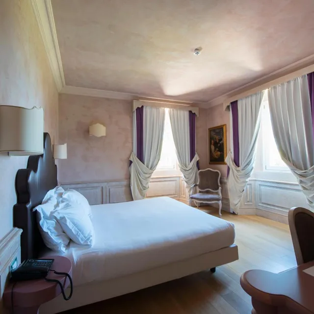 غرفة ديلوكس بسرير مزدوج بإطلالة على البحر، Villa Lattanzi 1/10
