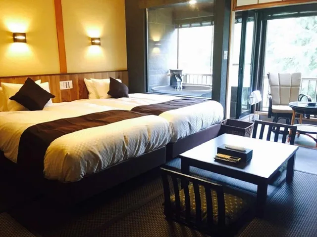 Japanese, Modern, Triple, Outdoor Bath, Smoking، Livemax Resort Kawaji 2/3