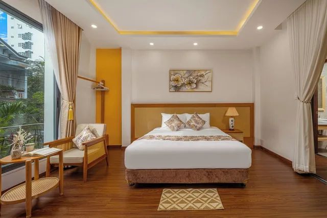 شقة بريميوم بسرير كينج، Omega Hotel 3/8