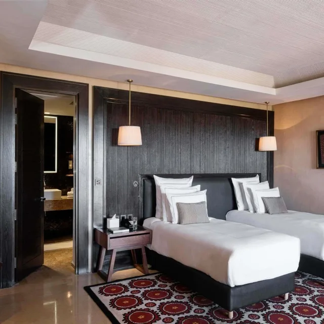 غرفة ديلوكس بسرير مزدوج أو سريرين منفصلين بإطلالة، FAIRMONT ROYAL PALM MARRAKECH 3/9