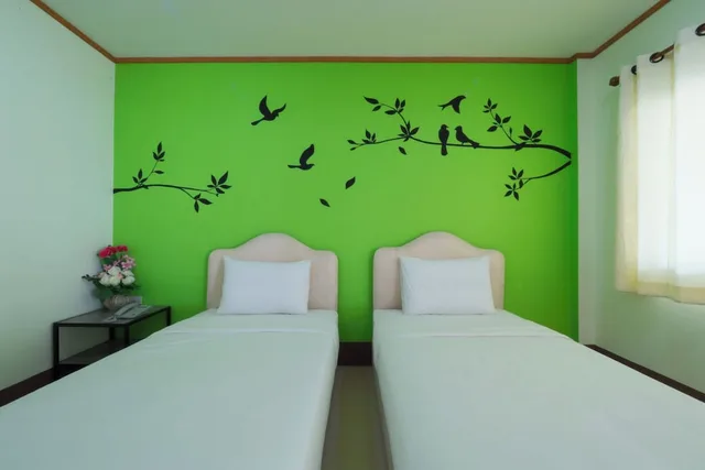 غرفة قياسية بسريرين منفصلين، A Nice Resort & Villa 5/10