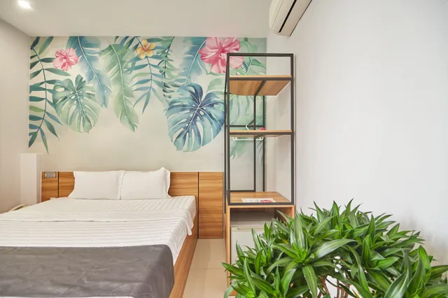 غرفة سوبيريور بسرير كوين، Bin Bin Hotel 2 5/7