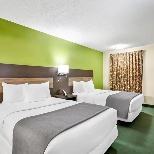 غرفة بسريرين مزدوجين للمدخنين، Americas Best Value Inn Rome 3/7
