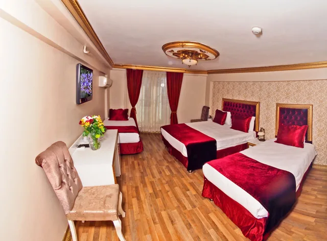غرفة اقتصادية رباعية بأربعة أسرّة، Marmara Deluxe Hotel 5/7