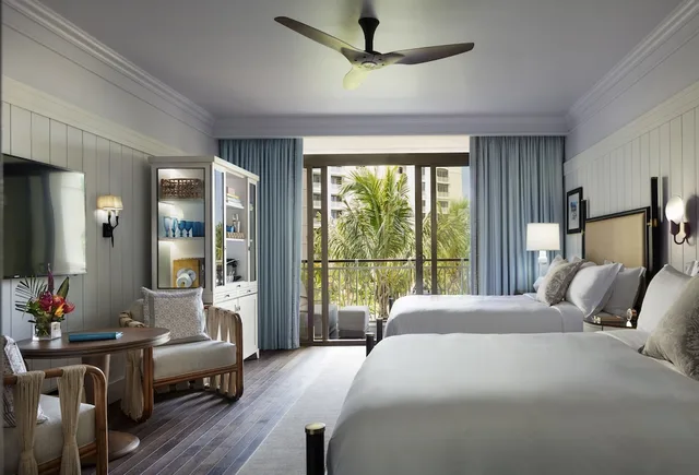 غرفة بسريرين كوين بإطلالة على الحديقة، Rosewood Baha Mar 1/4