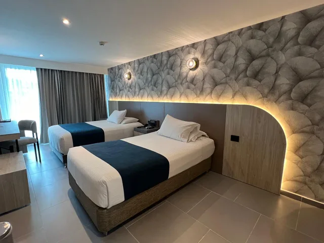 غرفة قياسية بسريرين منفصلين بإطلالة، Zione Luxury Hotel Pereira 3/10