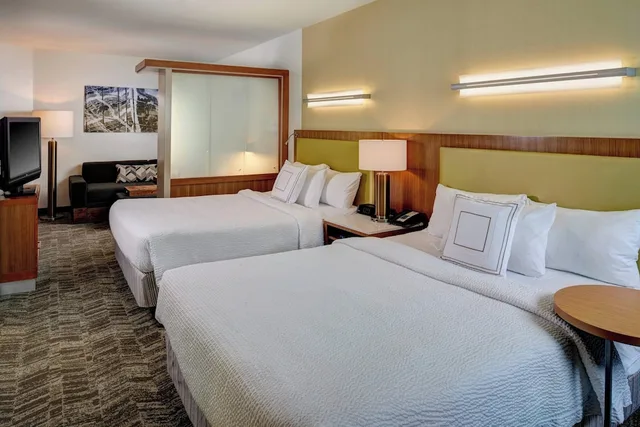 استوديو بسريرين كوين مع أريكة، Springhill Suites By Marriott Saginaw 1/3