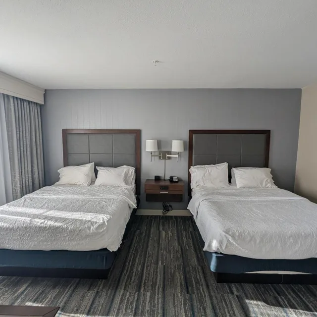 جناح استوديو بسريرين كوين، Hampton Inn Suites Cazenovia Ny 2/9