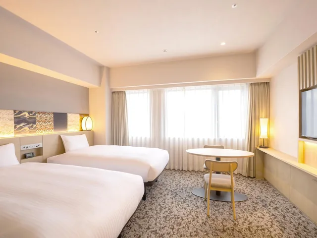 Semi Room, Superior, 2 Semi Double Beds, Corner، insomnia KYOTO OIKE 1/2
