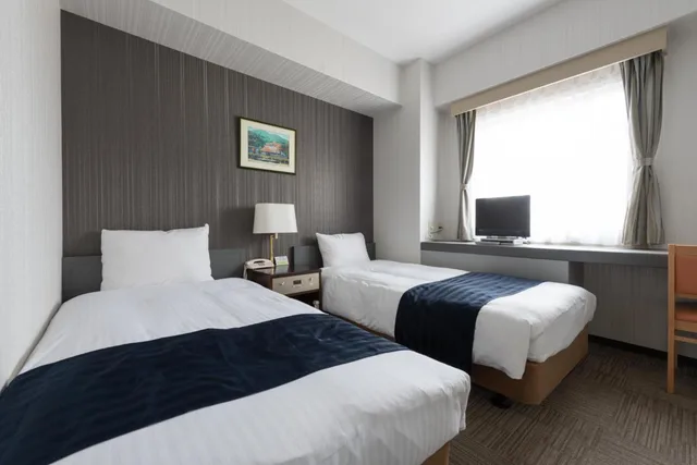 Room, Double Bed, Annex, Smoking, Tottori City Hotel 2/2