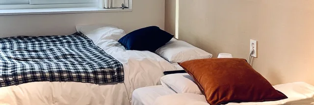 غرفة ديلوكس بسريرين منفصلين، Philstay Myeongdong Central Hotel 3/4