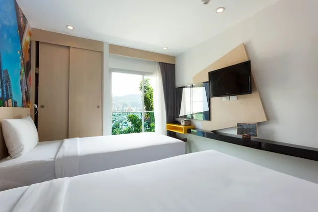 غرفة سوبيريور بسريرين منفصلين، The Aim Patong Hotel 2/10