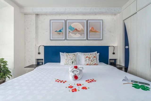 استوديو ديلوكس بسرير كينج، Hotel Clover Patong Phuket 3/4