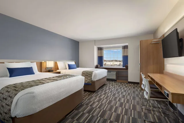 غرفة بسريرين كوين، Microtel Inn Suites By Wyndham Gambrills 1/2