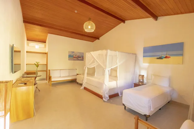 جناح تنفيذي بإطلالة على الحديقة، Arraial Bangalo Praia Hotel 1/5