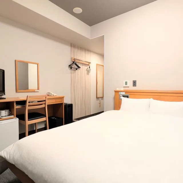 غرفة بسرير مزدوج، Hotel Route Inn Aomori Ekimae 1/3